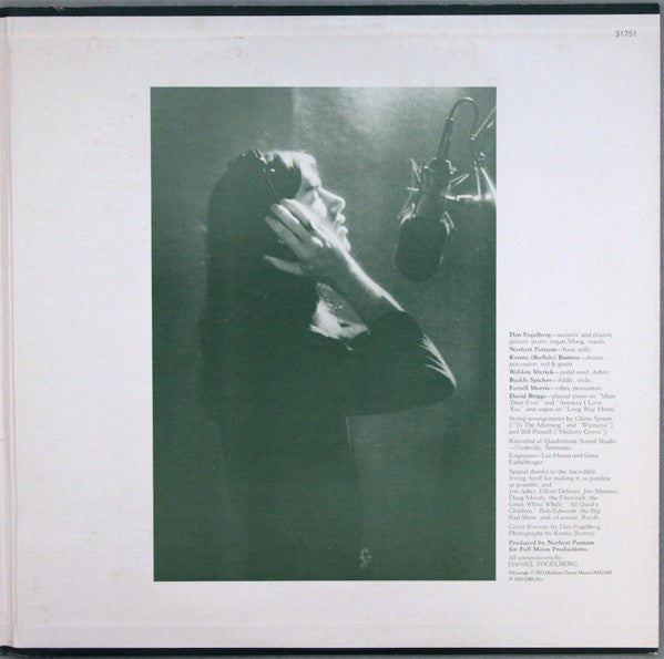 Dan Fogelberg - Home Free (Vinyl, LP, Reissue) Very Good (VG) / Good Plus (G+)