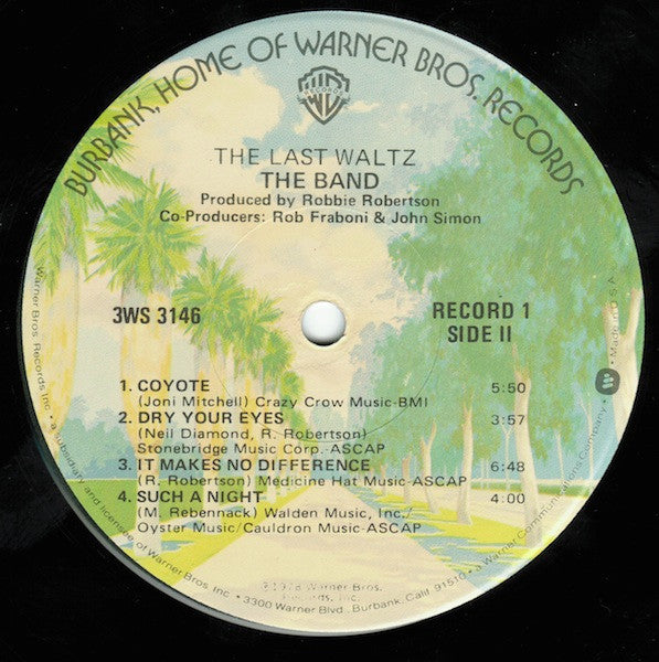 The Band - The Last Waltz (3xVinyl, LP, Album) Very Good Plus (VG+) / Very Good (VG)