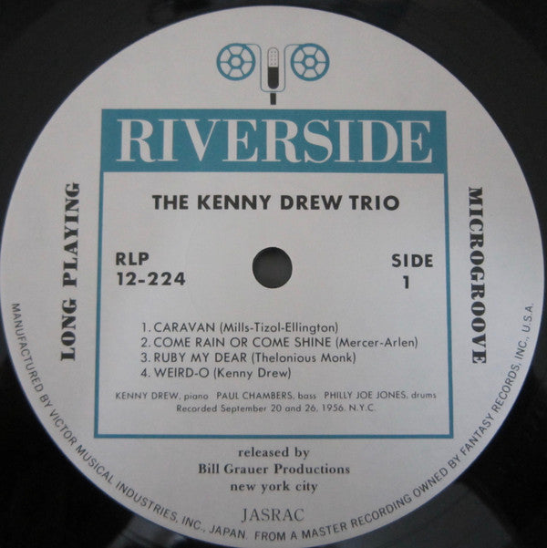 The Kenny Drew Trio - Kenny Drew Trio (Vinyl, LP, Album, Reissue, Mono) Very Good Plus (VG+) / Very Good Plus (VG+)