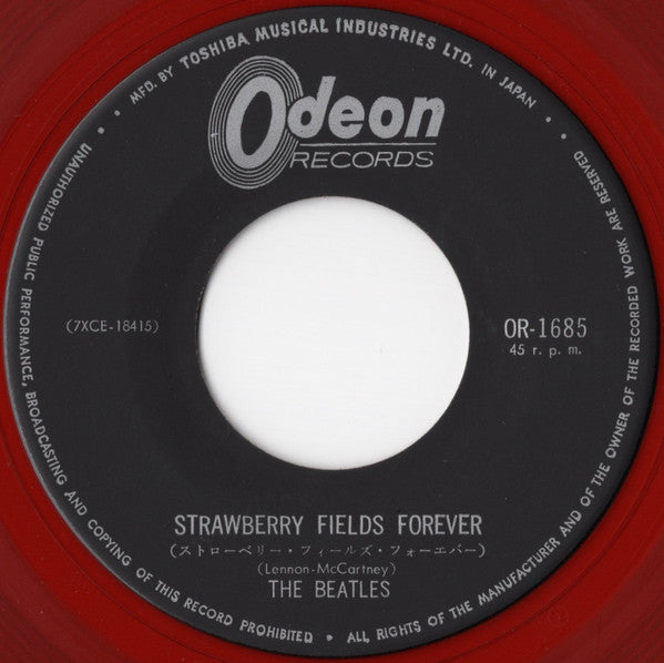 The Beatles - Strawberry Fields Forever / Penny Lane (Vinyl, 7", 45 RPM, Single) Very Good (VG) / Very Good (VG)