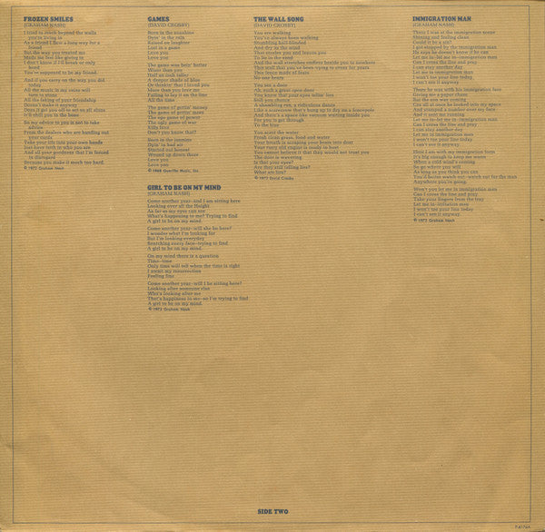 Crosby & Nash - Graham Nash / David Crosby (Vinyl, LP, Album)