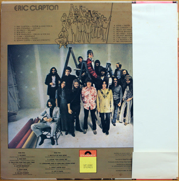 Eric Clapton - Eric Clapton (Vinyl, LP, Album, Reissue) Near Mint (NM or M-) / Good Plus (G+)