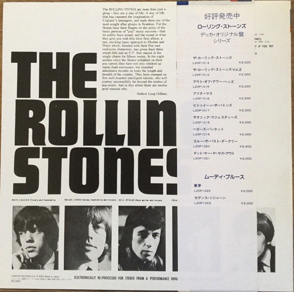 The Rolling Stones - England's Newest Hit Makers (Vinyl, LP, Album, Promo, Reissue, White Label, Stereo) Very Good Plus (VG+) / Near Mint (NM or M-)