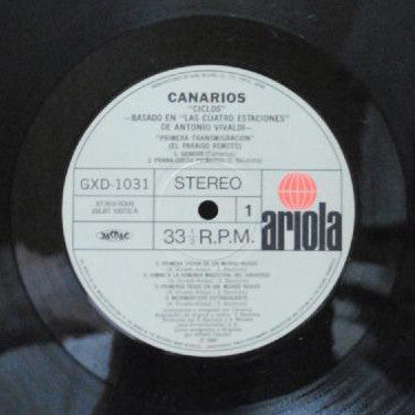 Canarios - Ciclos (2xVinyl, LP, Album, Reissue) Near Mint (NM or M-) / Very Good Plus (VG+)