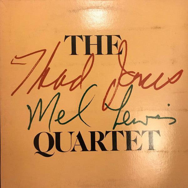 The Thad Jones Mel Lewis Quartet - The Thad Jones / Mel Lewis Quartet (Vinyl, LP, Album, Stereo) Very Good (VG) / Very Good (VG)