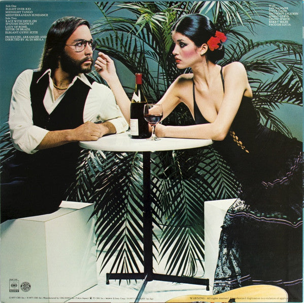 Al Di Meola - Elegant Gypsy (Vinyl, LP, Album)