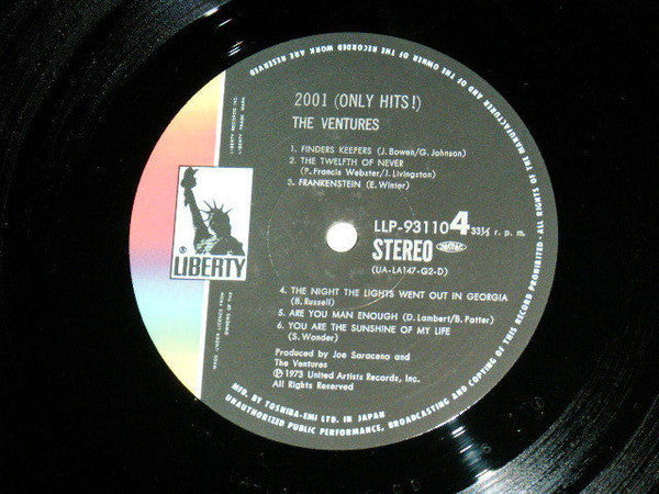 The Ventures - 2001 (Only Hits!) (Vinyl, LP, Album, Stereo)