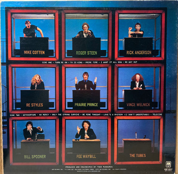 The Tubes - Remote Control (Vinyl, LP, Album, Stereo) Very Good Plus (VG+) / Very Good Plus (VG+)