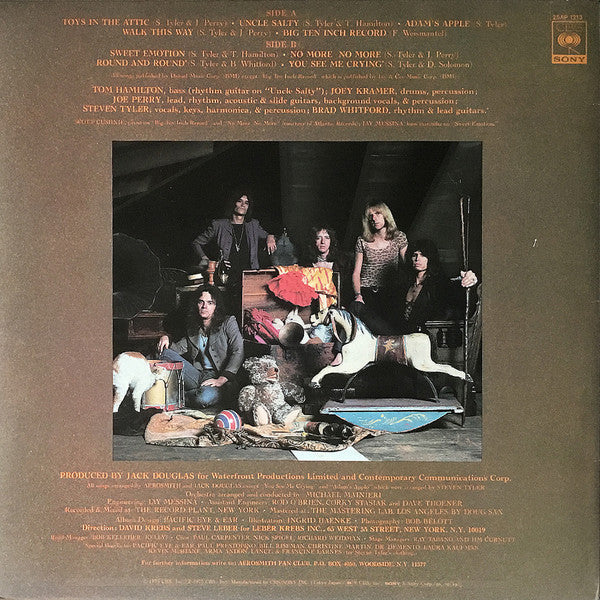 Aerosmith - Toys In The Attic (Vinyl, LP, Album, Reissue)