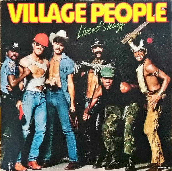 Village People - Live And Sleazy (Vinyl, LP, Album)