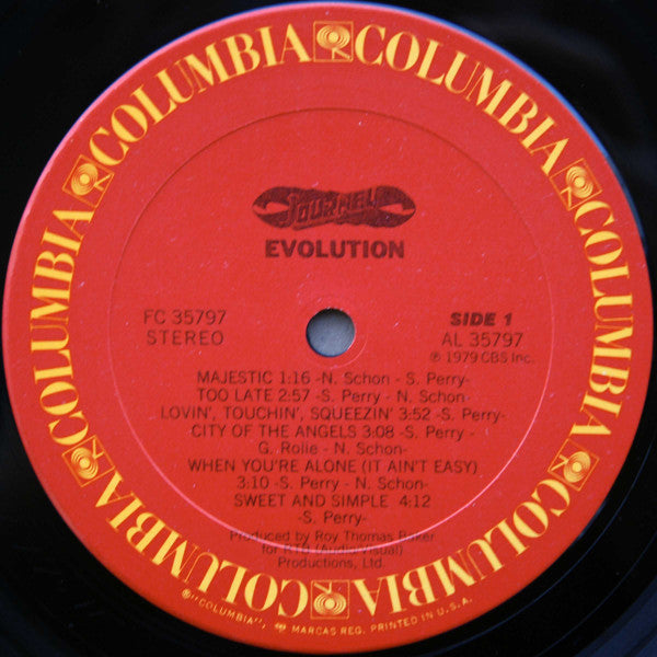 Journey - Evolution (Vinyl, LP, Album, Stereo)