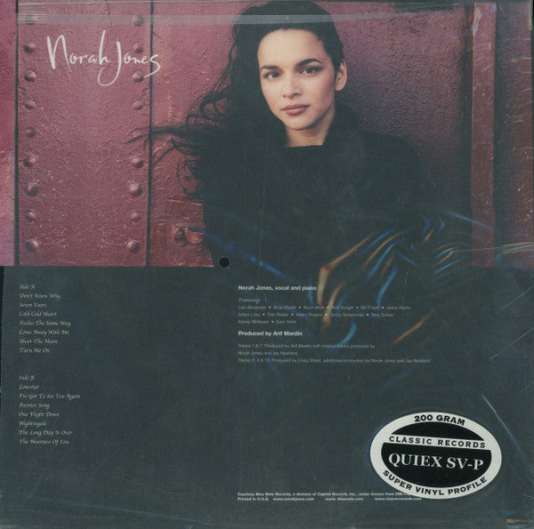 Norah Jones - Come Away With Me (Vinyl, LP, Album) Near Mint (NM or M-) / Near Mint (NM or M-)