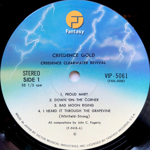 Creedence Clearwater Revival - Creedence Gold (Vinyl, LP, Compilation, Reissue) Very Good Plus (VG+) / Very Good (VG)