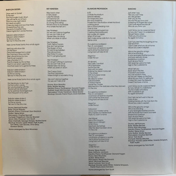 Steely Dan - Gaucho (Vinyl, LP, Album, Stereo)