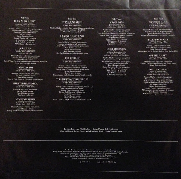 Stanley Clarke - I Wanna Play For You (Vinyl, LP, Album)