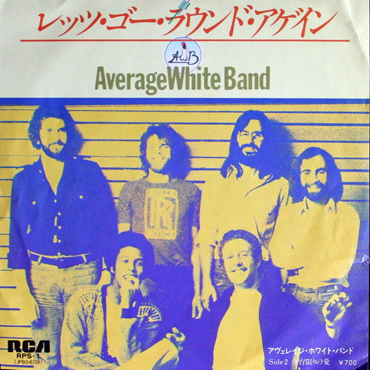 Average White Band - Let's Go Round Again / If Love Only Lasts For One Night (Vinyl, 7", 45 RPM, Single) Very Good (VG) / Very Good Plus (VG+)