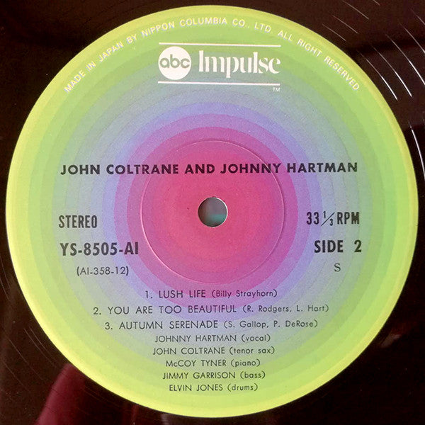 John Coltrane - John Coltrane And Johnny Hartman (Vinyl, LP, Album,...