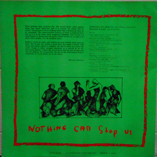 Robert Wyatt - Nothing Can Stop Us (Vinyl, LP, Compilation) Very Good (VG) / Good Plus (G+)