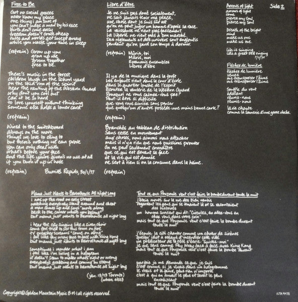 Bruce Cockburn - Circles In The Stream (2xVinyl, LP, Album, Stereo) Good Plus (G+) / Good (G)