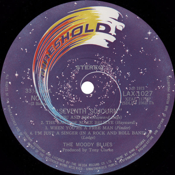 The Moody Blues - Seventh Sojourn (Vinyl, LP, Album, Reissue, Stereo)