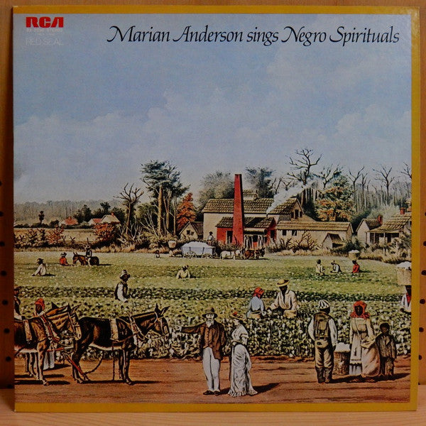 Marian Anderson - Sings Negro Spirituals (Vinyl, LP) Very Good (VG) / Very Good (VG)