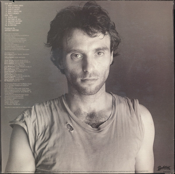 Nils Lofgren - Night Fades Away (Vinyl, LP, Album) Very Good (VG) / Very Good (VG)