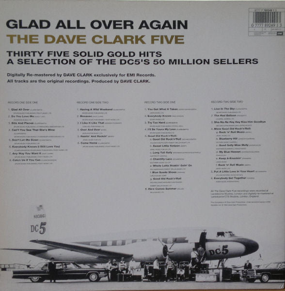 The Dave Clark Five - Glad All Over Again (2xVinyl, LP, Compilation, Remastered) Near Mint (NM or M-) / Near Mint (NM or M-)