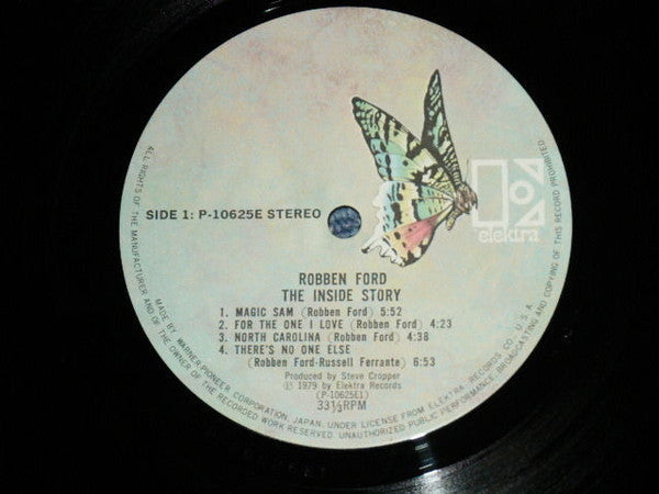 Robben Ford - The Inside Story (Vinyl, LP, Album) Very Good Plus (VG+) / Very Good Plus (VG+)