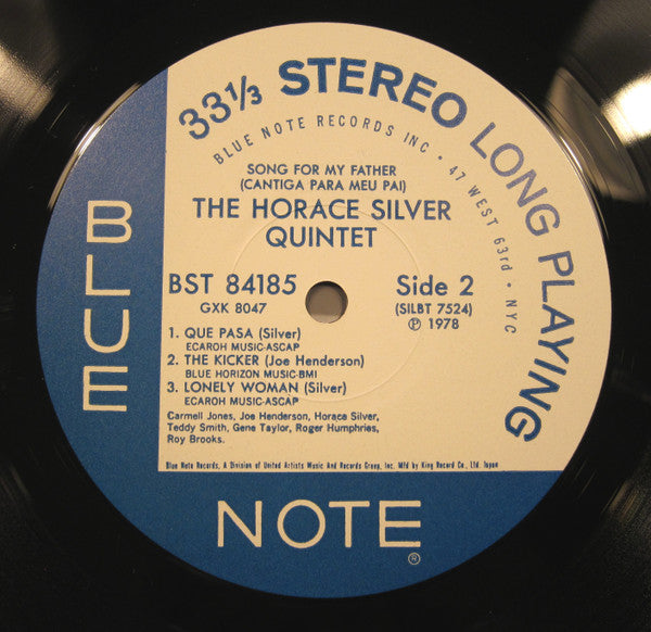 The Horace Silver Quintet - Song For My Father (Cantiga Para Meu Pa...