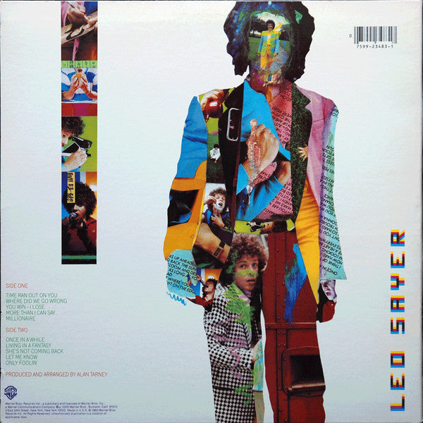 Leo Sayer - Living In A Fantasy (Vinyl, LP, Album) Good Plus (G+) / Very Good Plus (VG+)