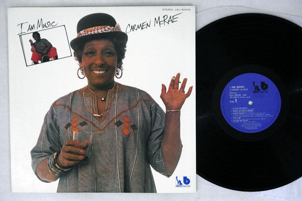 Carmen McRae - I Am Music (Vinyl, Album, LP) Very Good Plus (VG+) / Very Good (VG)