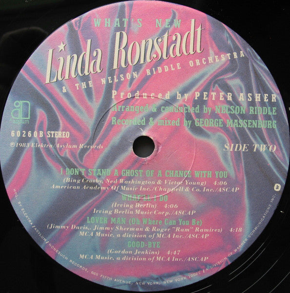 Linda Ronstadt - What's New (Vinyl, LP, Album, Stereo)
