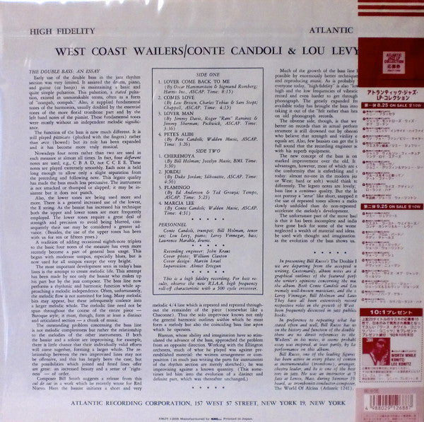 Conte Candoli - West Coast Wailers (Vinyl, LP, Album, Reissue)