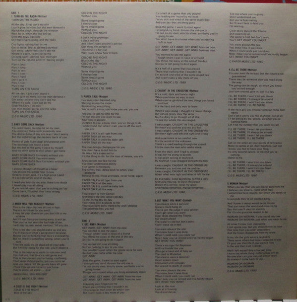 John Wetton - Caught In The Crossfire (Vinyl, LP, Album)