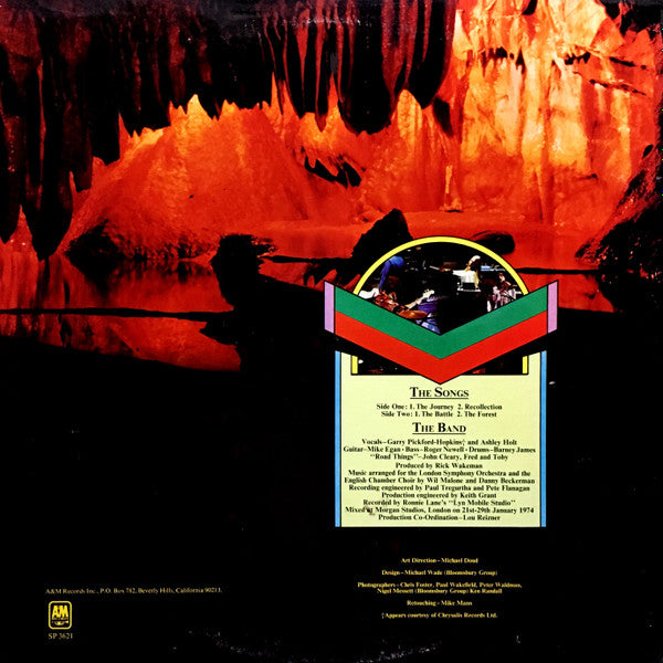 Rick Wakeman - Journey To The Centre Of The Earth (Vinyl, LP, Album, Repress, Stereo) Very Good Plus (VG+) / Very Good Plus (VG+)
