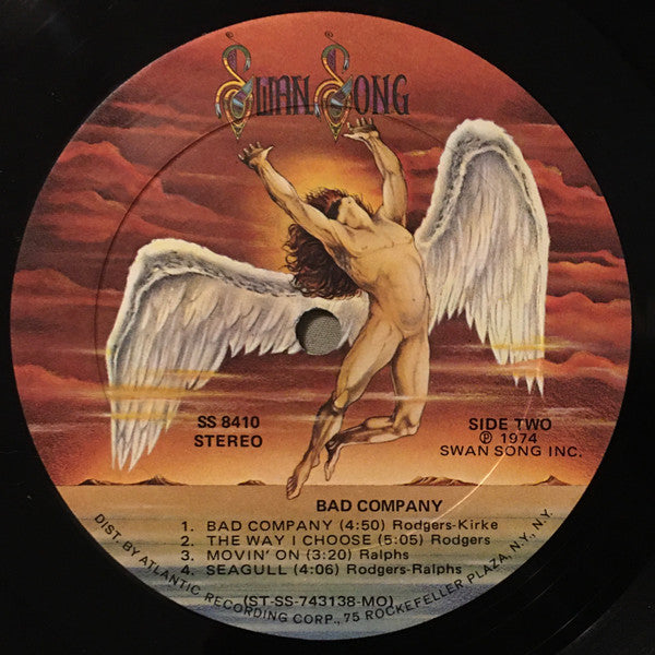 Bad Company (3) - Bad Company (Vinyl, LP, Album) Good Plus (G+) / Good Plus (G+)