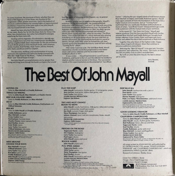 John Mayall - The Best Of John Mayall (2xVinyl, LP, Compilation) Good Plus (G+) / Good Plus (G+)
