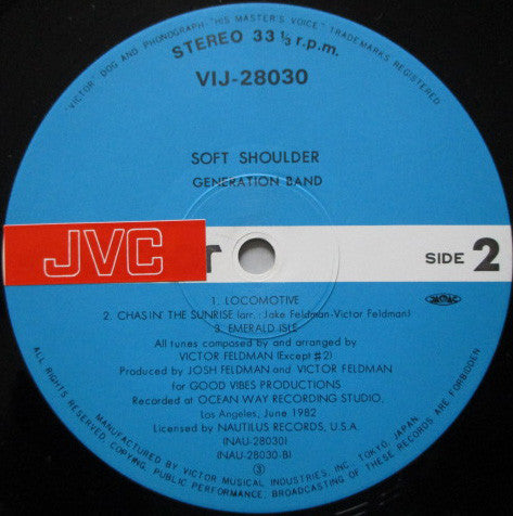 Victor Feldman's Generation Band - Soft Shoulder (Vinyl, LP, Album)
