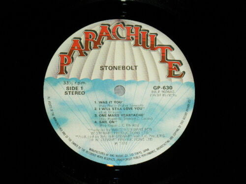 Stonebolt - Stonebolt (Vinyl, LP, Album) Very Good Plus (VG+) / Very Good Plus (VG+)