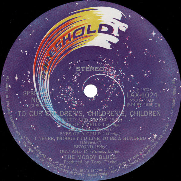 The Moody Blues - To Our Children's Children's Children (Vinyl, LP,...