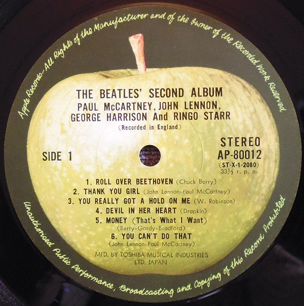 The Beatles - The Beatles' Second Album (Vinyl, LP, Album, Reissue,...