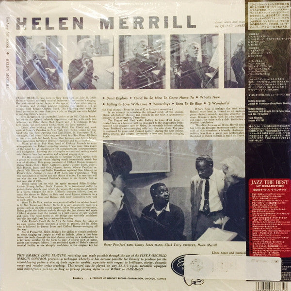 Helen Merrill - Helen Merrill (Vinyl, LP, Album, Limited Edition, Reissue, Remastered, Mono) Very Good Plus (VG+) / Very Good Plus (VG+)