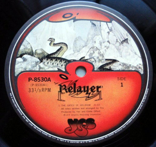 Yes - Relayer (Vinyl, LP, Album, Stereo)