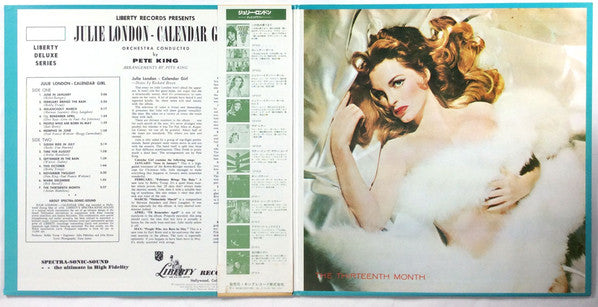 Julie London - Calendar Girl (Vinyl, LP, Mono) Near Mint (NM or M-) / Very Good (VG)