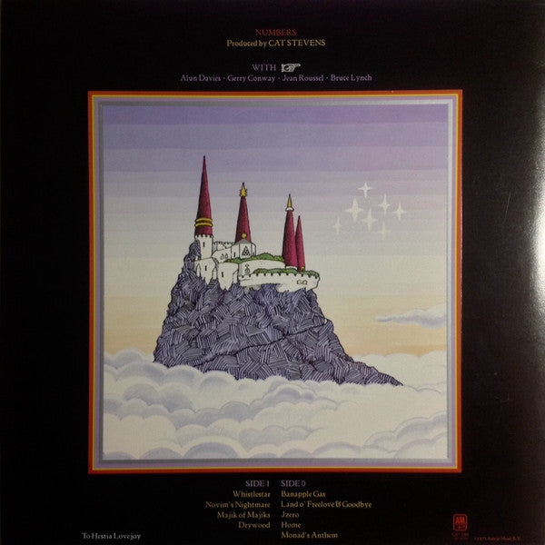 Cat Stevens - Numbers = ナンバース (Vinyl, LP, Album) Very Good (VG) / Very Good Plus (VG+)