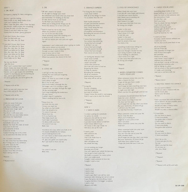Miami Sound Machine - Eyes Of Innocence (Vinyl, LP, Album)