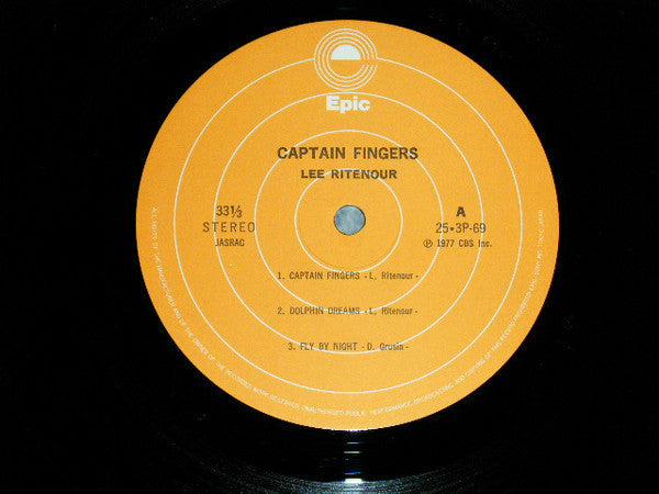Lee Ritenour - Captain Fingers (Vinyl, LP, Album, Reissue)