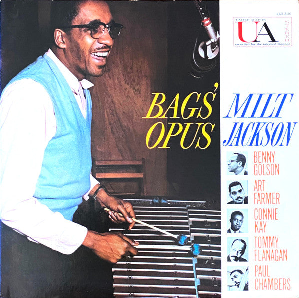 Milt Jackson - Bags' Opus (Vinyl, LP, Album, Limited Edition, Reissue, Stereo) Very Good Plus (VG+) / Very Good (VG)