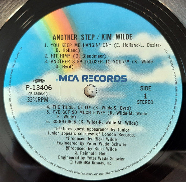 Kim Wilde - Another Step (Vinyl, LP, Album) Near Mint (NM or M-) / Very Good Plus (VG+)
