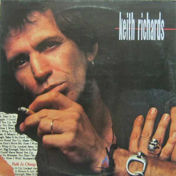 Keith Richards - Talk Is Cheap (Vinyl, LP, Album, Stereo) Very Good Plus (VG+) / Very Good Plus (VG+)